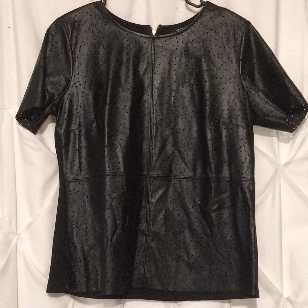 leather top
